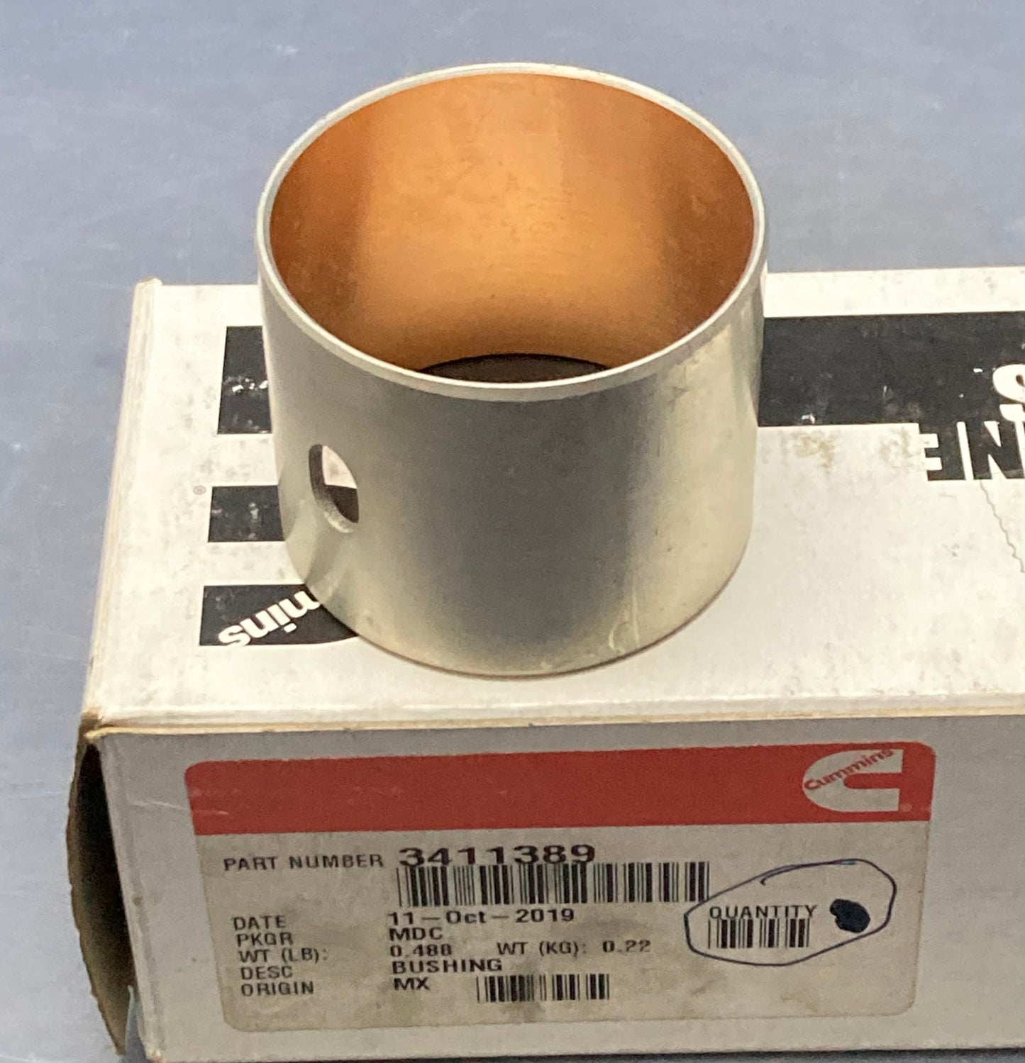 New Genuine Cummins 3411389 Bushing