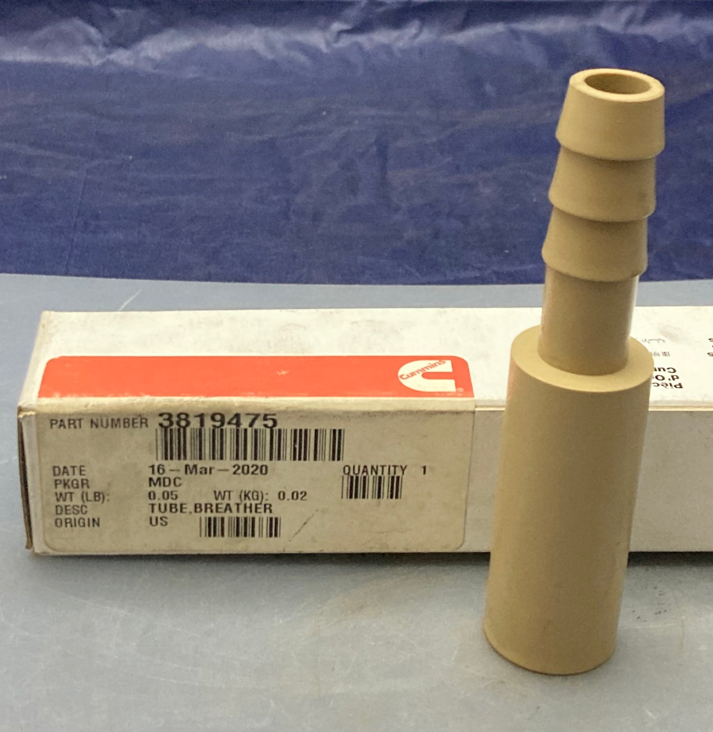 New Genuine Cummins 3819475 Breather Tube