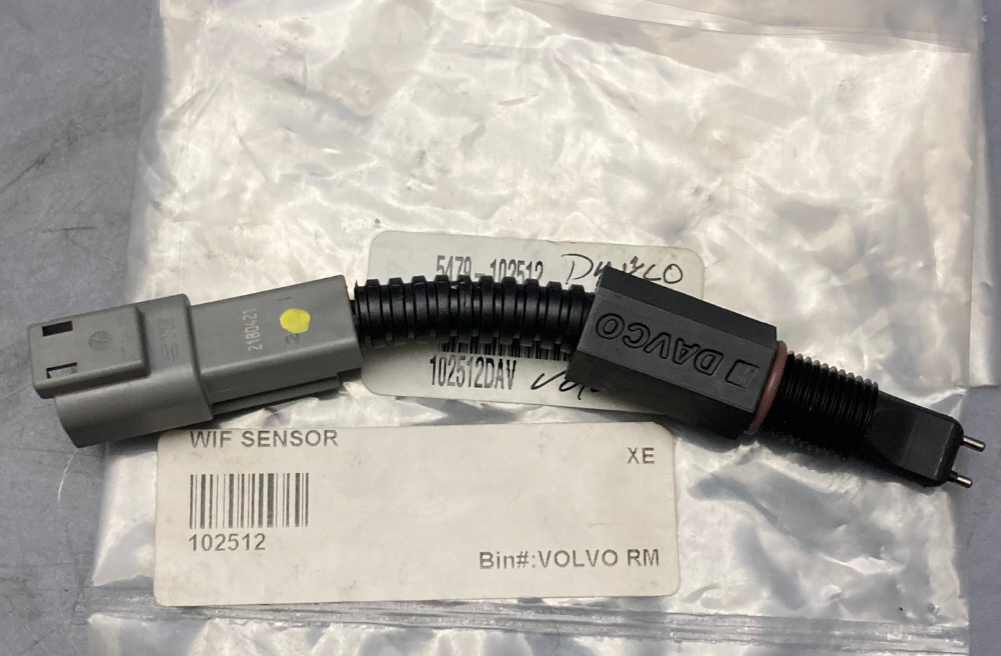 New Genuine Davco Technologies 102512 Wif Sensor And Harness