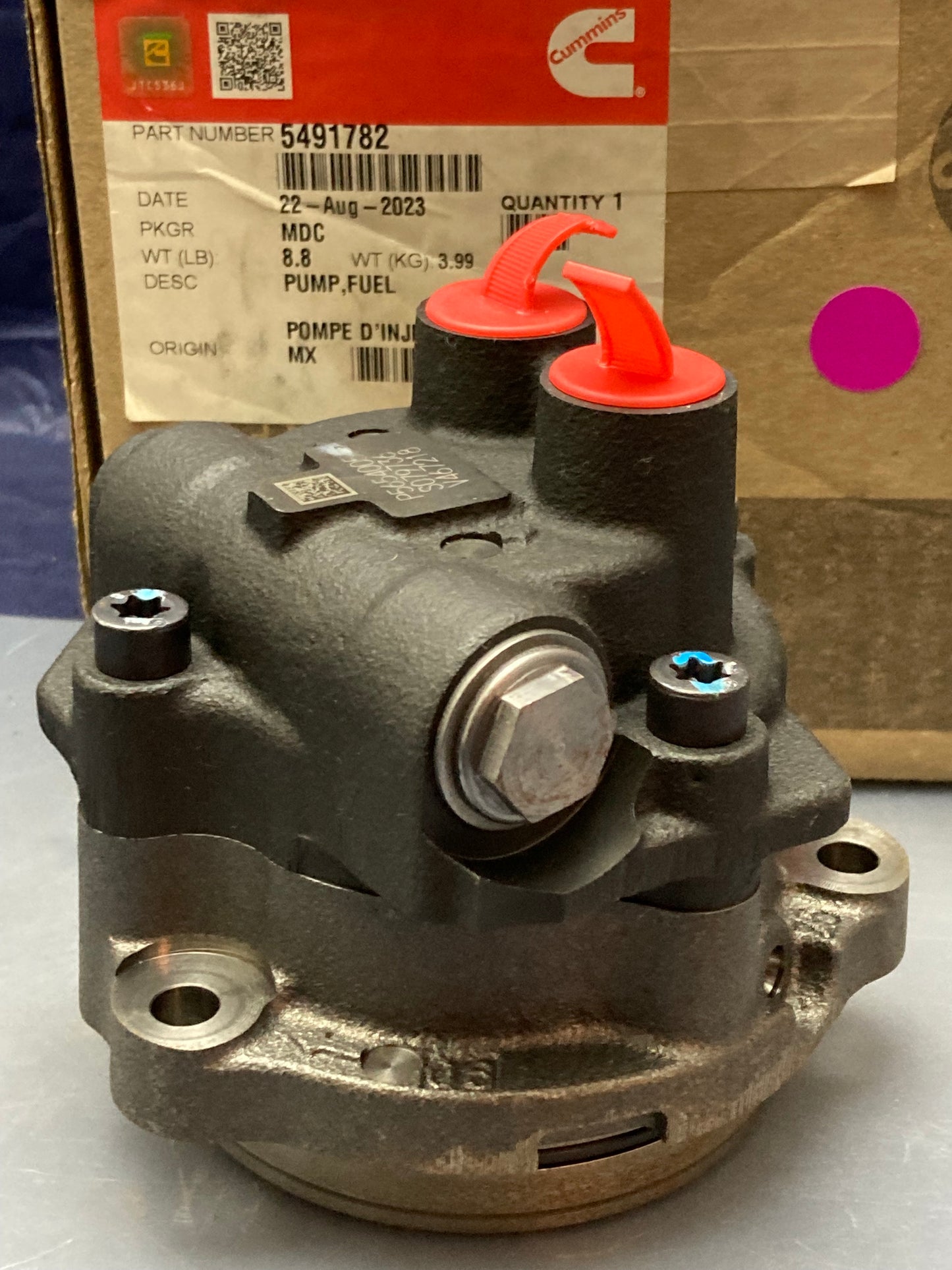 New Genuine Cummins 5491782 Fuel Gear Pump