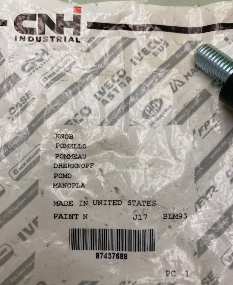 CNH Industrial 87437688 Knob New Genuine