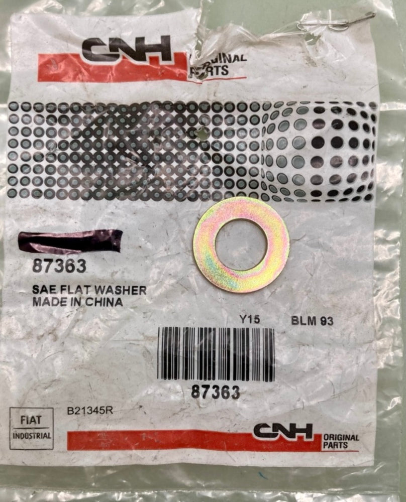 CNH Industrial 87363 SAE Flat washer New Genuine