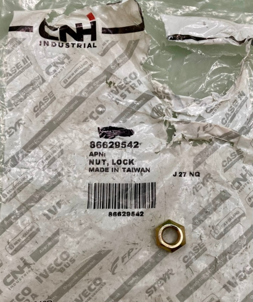 QTY 2 CNH Industrial 86629542 Lock Nut New Genuine