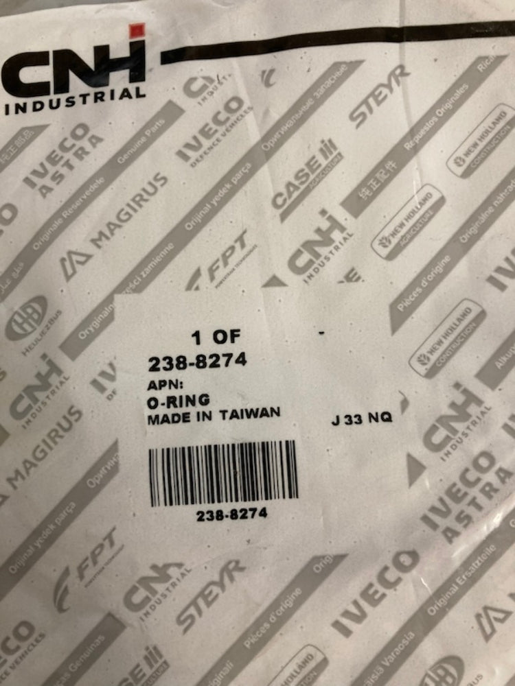 CNH Industrial 238-8274 O-Ring New Genuine