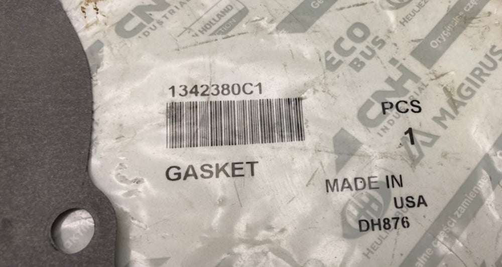 CNH Industrial 1342380C1 Gasket New Genuine