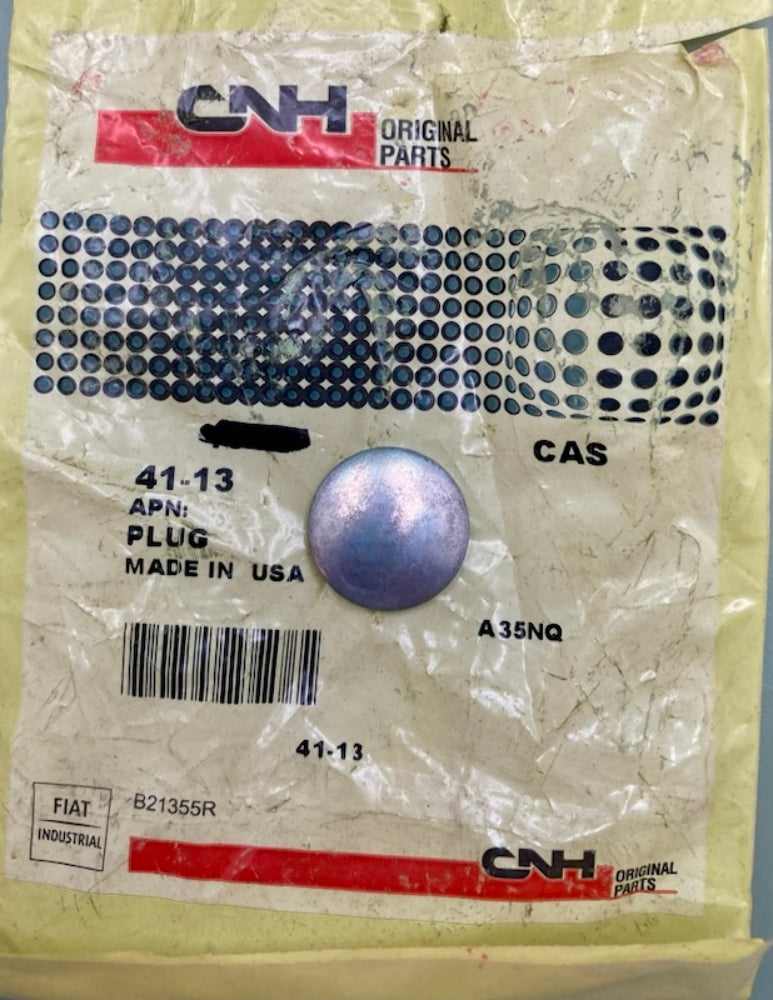 CNH Industrial 41-13 Plug New Genuine