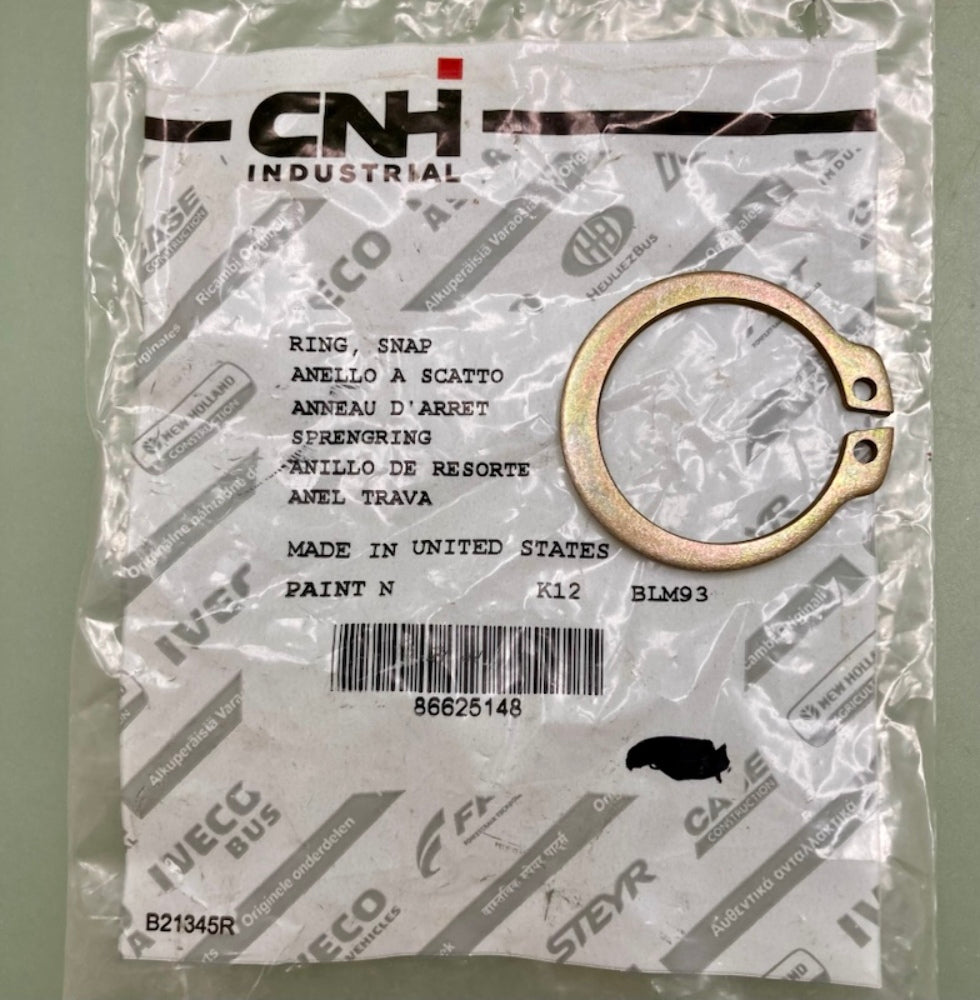CNH Industrial 86625148 Ring Snap New Genuine
