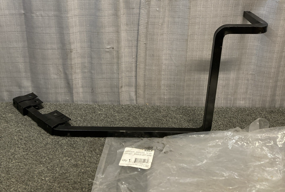 New Replaces Power Products A90LP Single Arm Left Bar Mud Flap Hanger