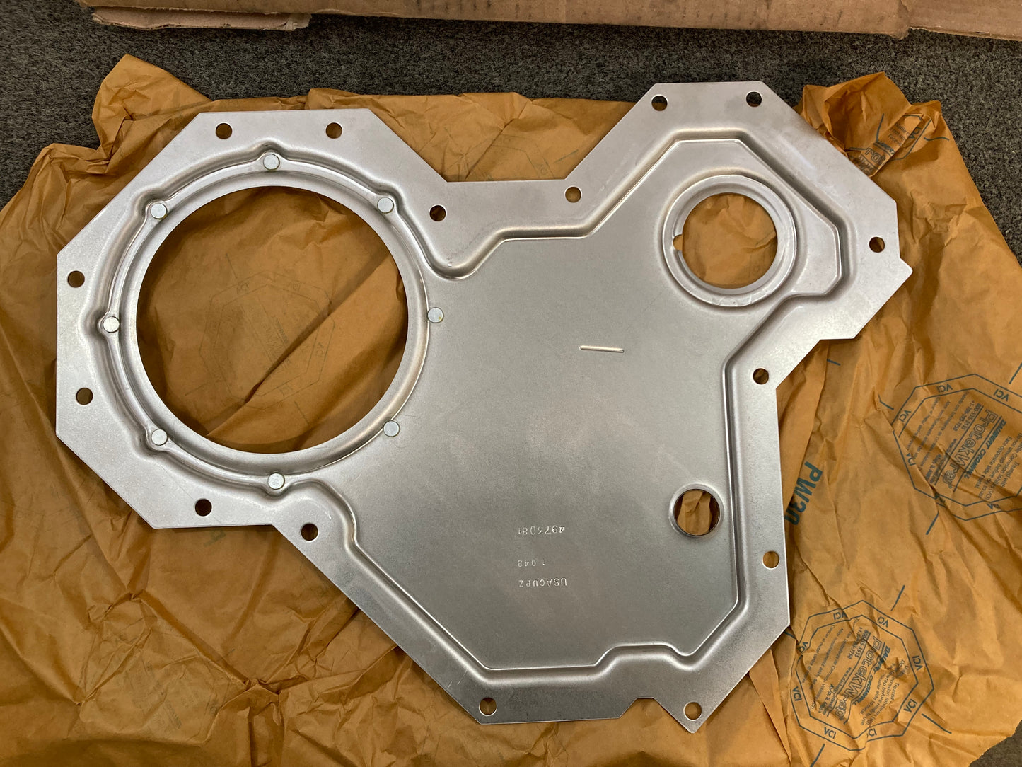 New Genuine Cummins 4973081 Engine Timing Cover