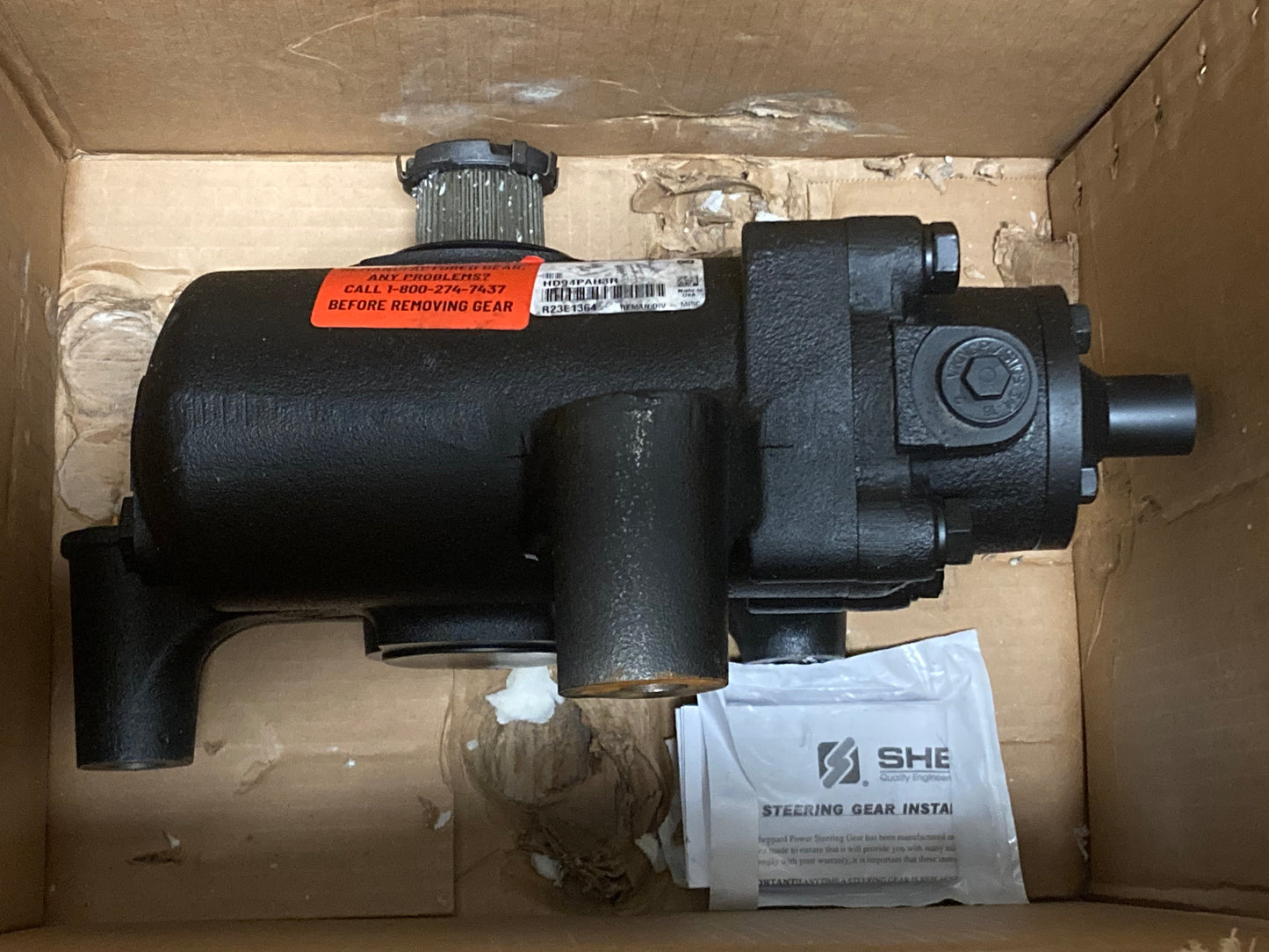 Remanufactured Sheppard HD94PAH3R Steering Gear