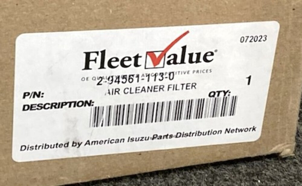 Fleet Value 2-94561-113-0 Air Filter New Genuine