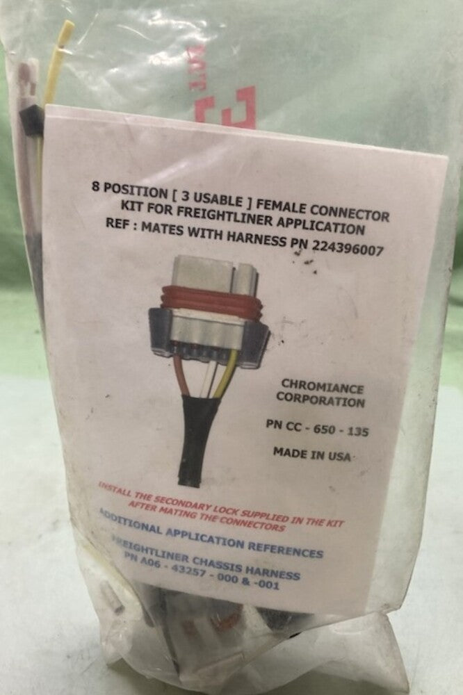 Cromiance CC-650-135 8 Position Female Connector Kit New Genuine
