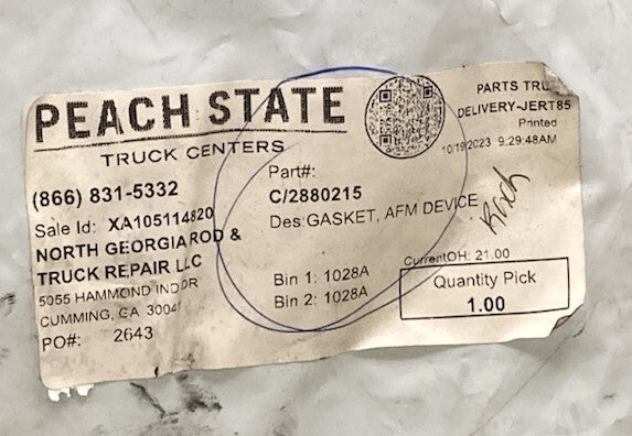 Cummins 2880215 V Band Clamp New Replaces