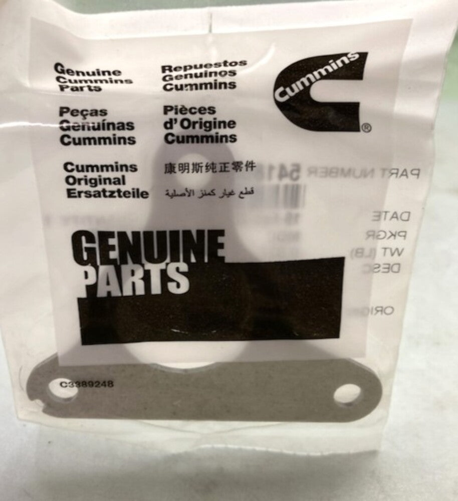 Cummins 5418557 Diesel Exhaust Fluid Valve Gasket New Genuine