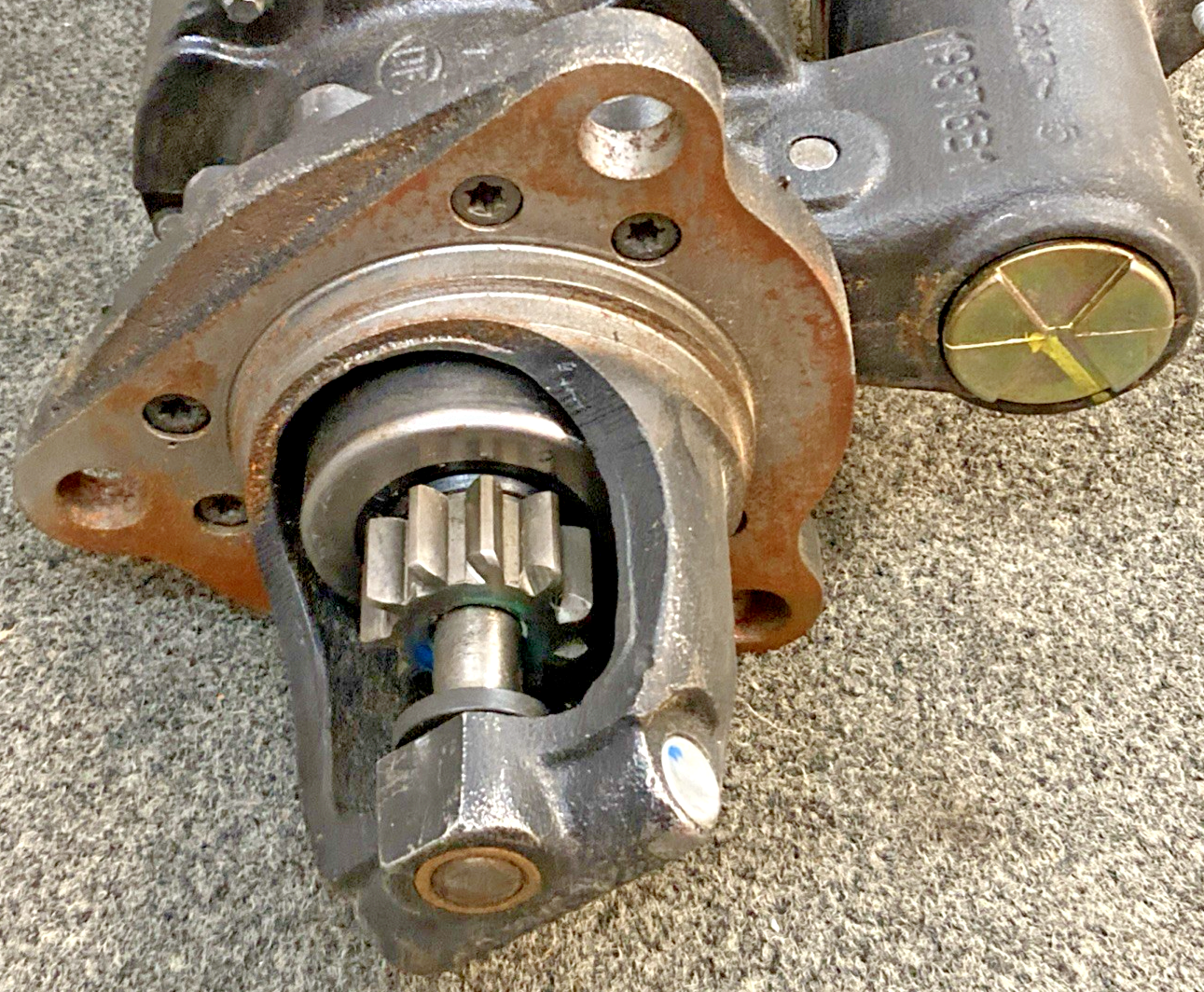 Remanufactured Delco Remy 1987631 Starter Motor Model 10461058 12V