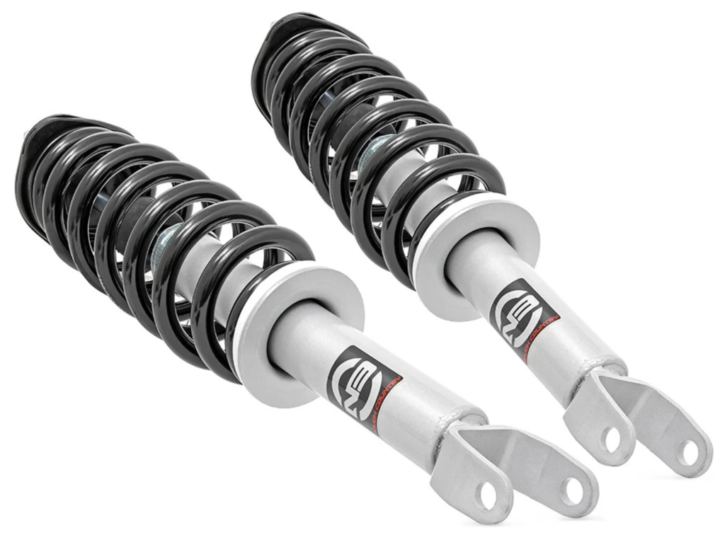 New Genuine Rough Country 501061 Leveling Struts N3, 2" Loaded