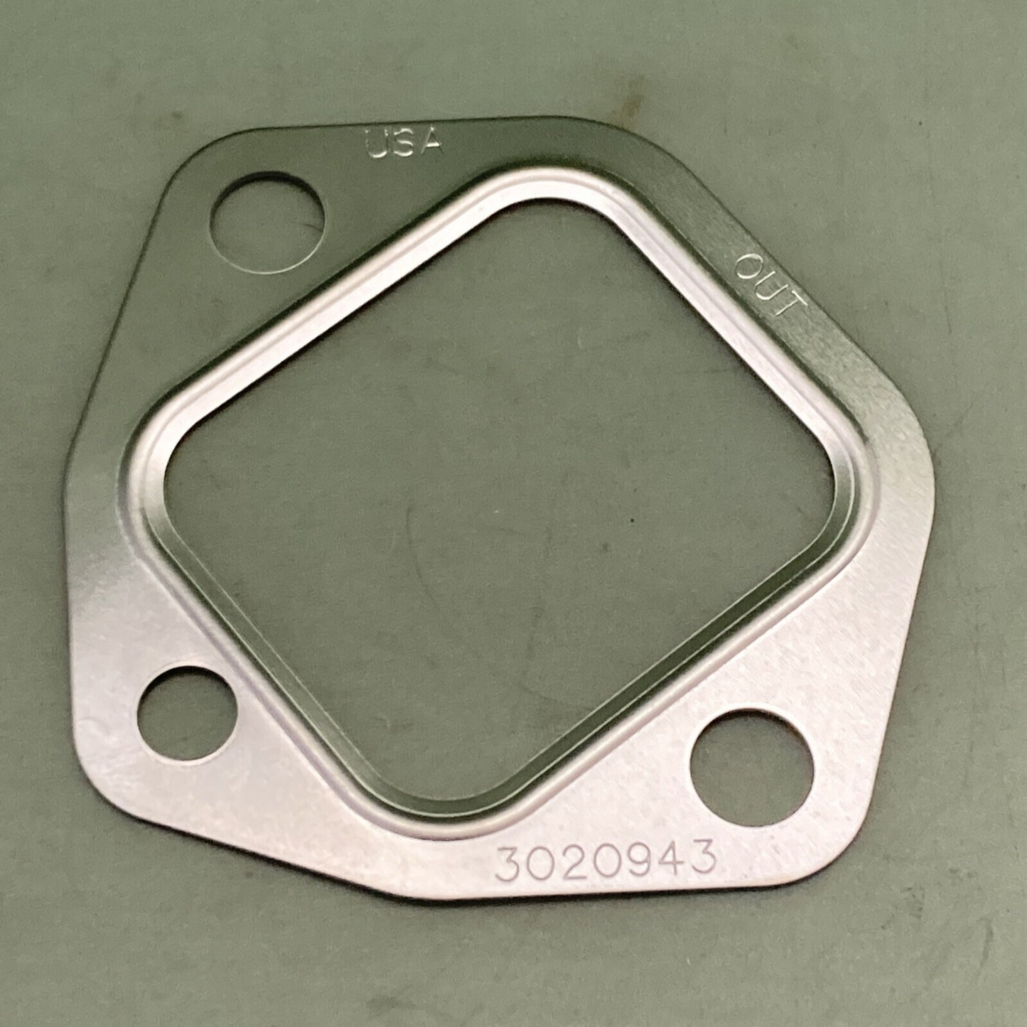 Qty 2 New Genuine Cummins 3020943 Exhaust Manifold Gasket