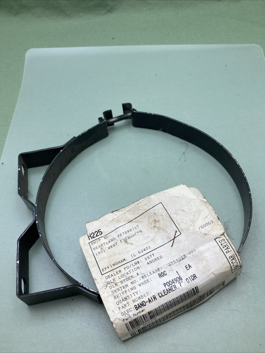 NEW PETERBILT P004906 BAND-AIR CLEANER MOUNT