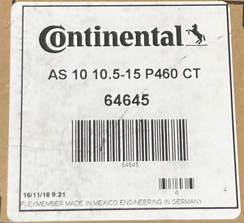 NEW GENUINE Continental 64645 AIR SPRING BAG 10 10.5-15 P460 CT