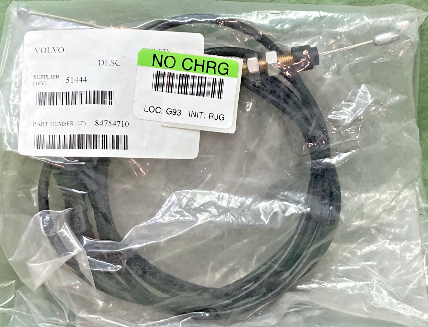VOLVO 84754710 MULTI-PURPOSE WIRE CABLE NEW GENUINE