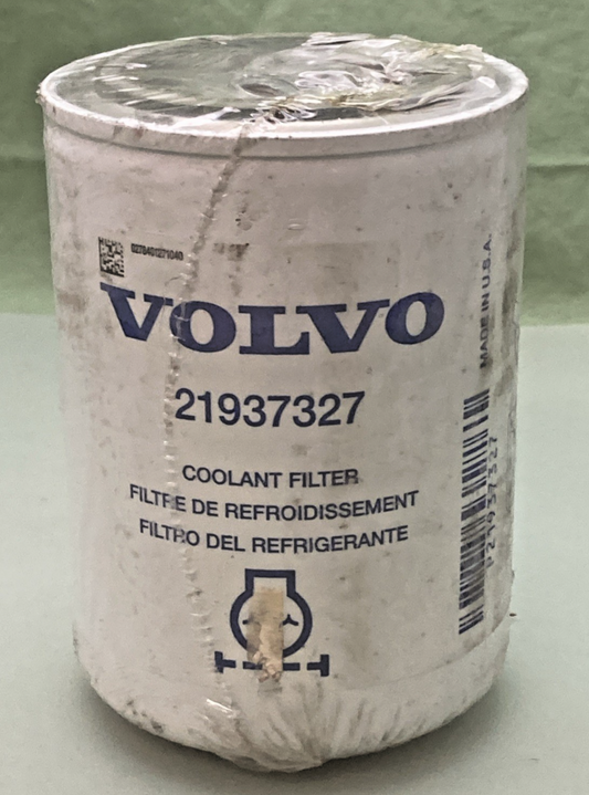 Volvo 21937327 Coolant Filter-Spin-On, M16 x 1.5 Thread Size New Genuine
