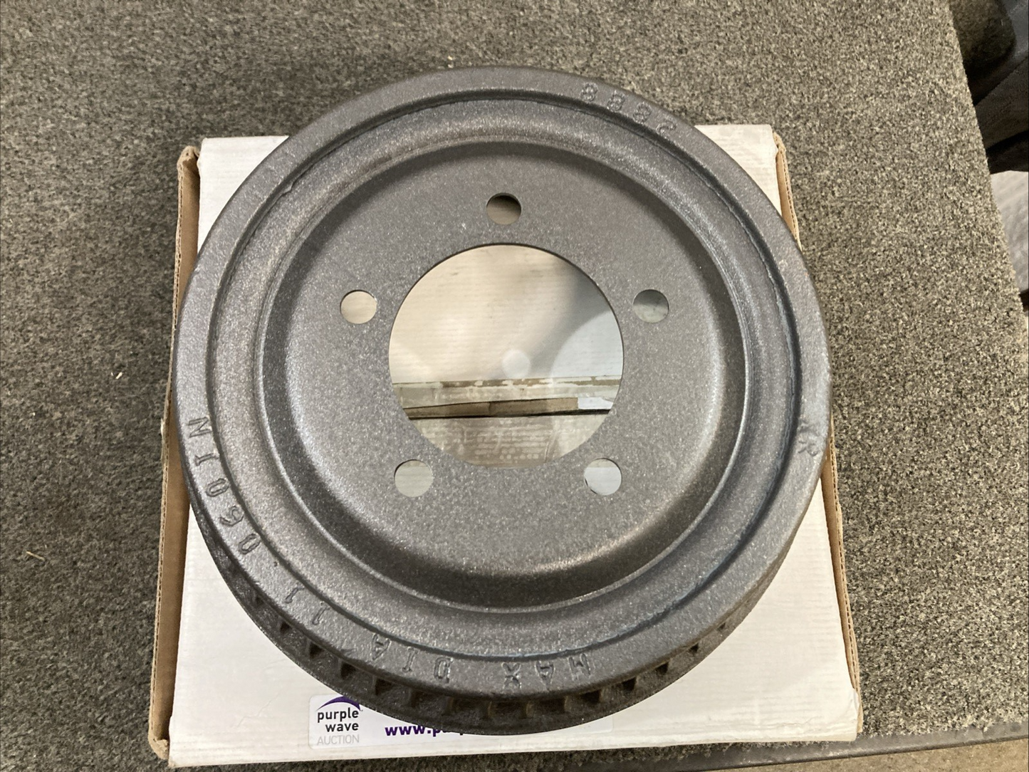 NEW GENUINE DuraGo BD8882 Brake Drum For 71-78 International Jeep CJ7 Scout