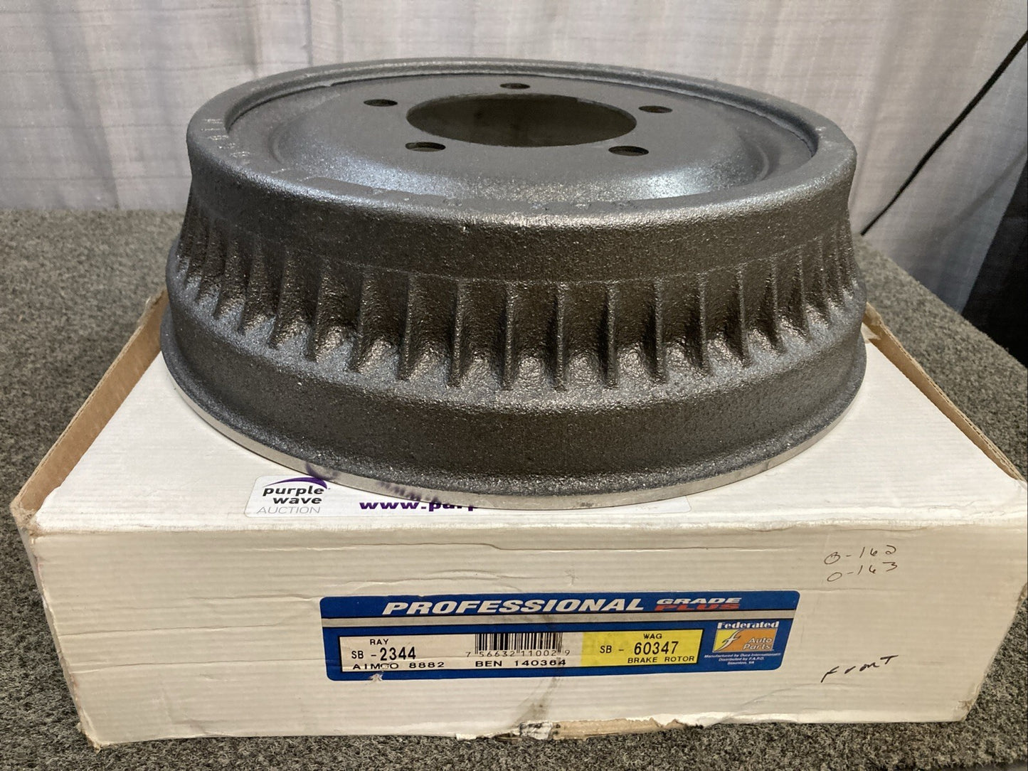NEW GENUINE DuraGo BD8882 Brake Drum For 71-78 International Jeep CJ7 Scout