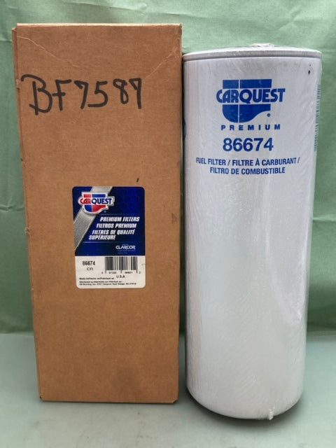 Carquest 86674 PREMIUM FUEL FILTER New Genuine