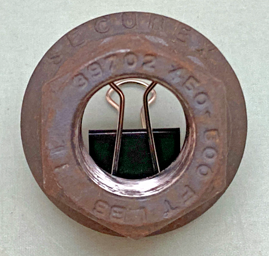 QTY 2 Securex 39702 Two Piece M22x1.5 Wheel Nut 31mm