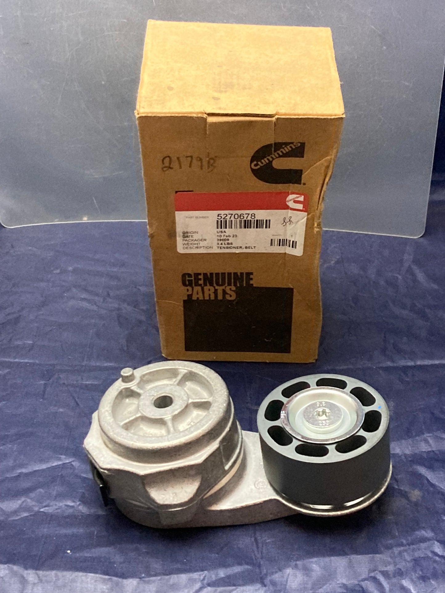 Cummins 5270678 Accessory Drive Belt Tensioner New Genuine