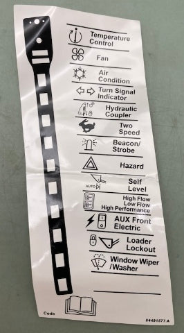 CNH Industrial 84491577 Decal New Genuine