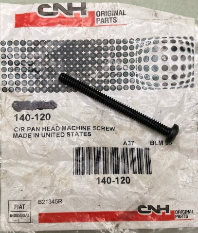 CNH 140-120 C/R Pan Head Machine Screw New Genuine
