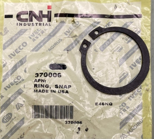 CNH Industrial 370006 Ring Snap New Genuine