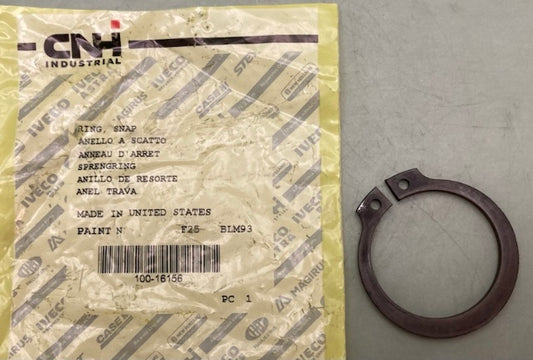 CNH Industrial 100-16156 Ring Snap 607186R1; A144595 New Genuine