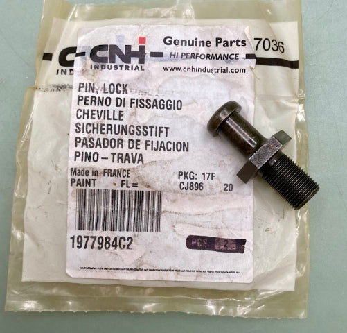 CNH Industrial 1977984C2 Lock Pin New Genuine