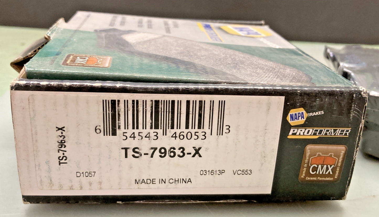 New Genuine Napa TS-7963-X Brake Pad Set