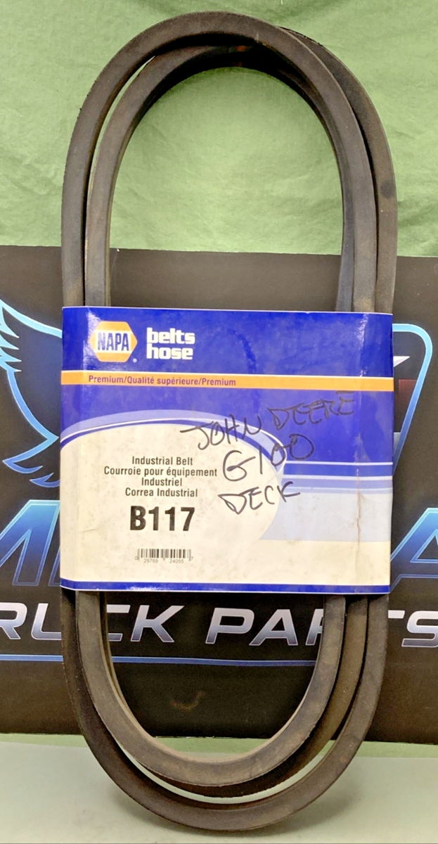 New Genuine Napa B117 Industrial Belt