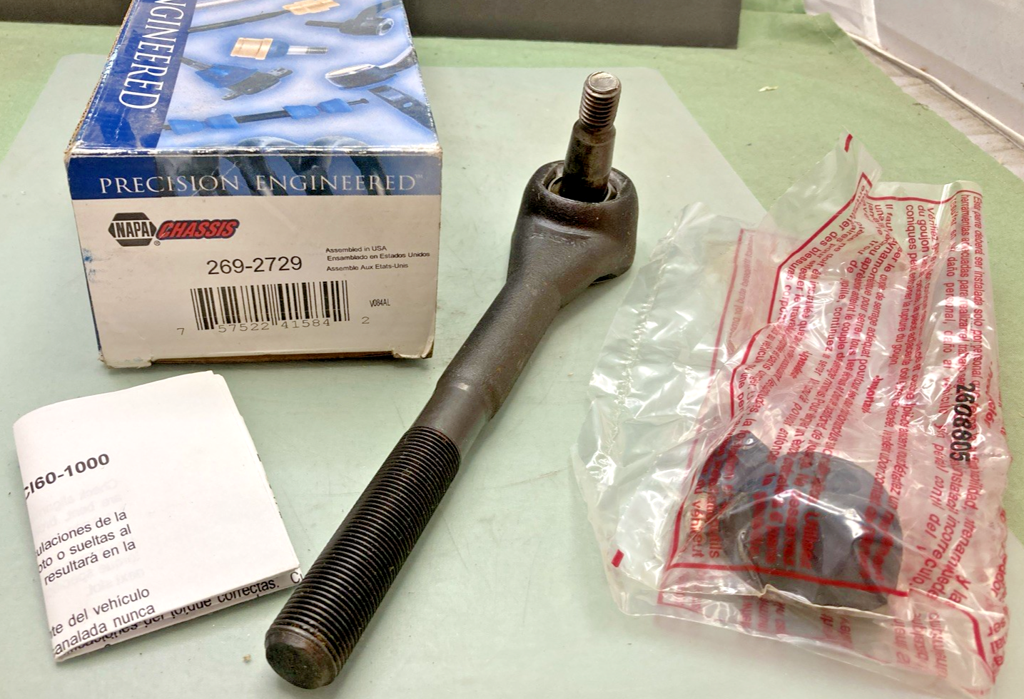 New Genuine Napa 269-2729 Tie Rod End