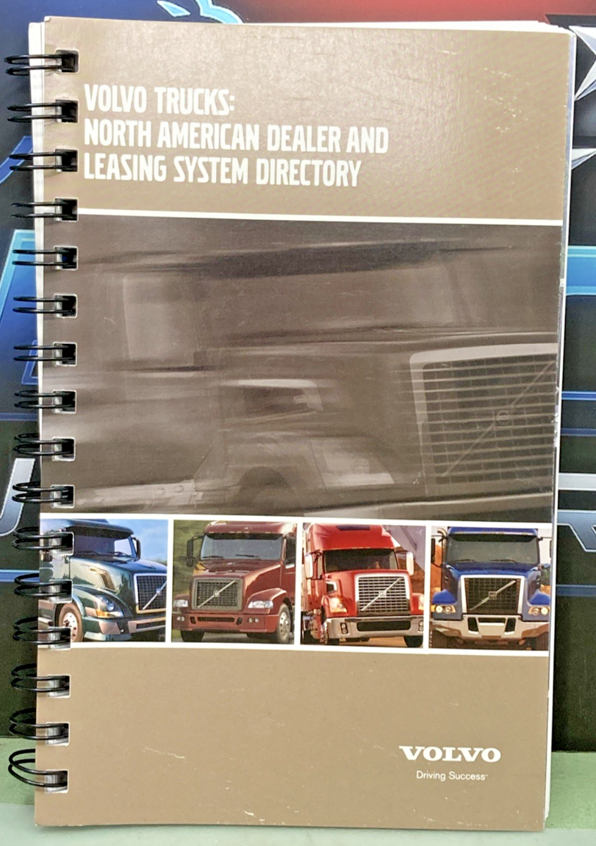 New Genuine Volvo PV835-829 North American Dealer & Leasing System Directory '06
