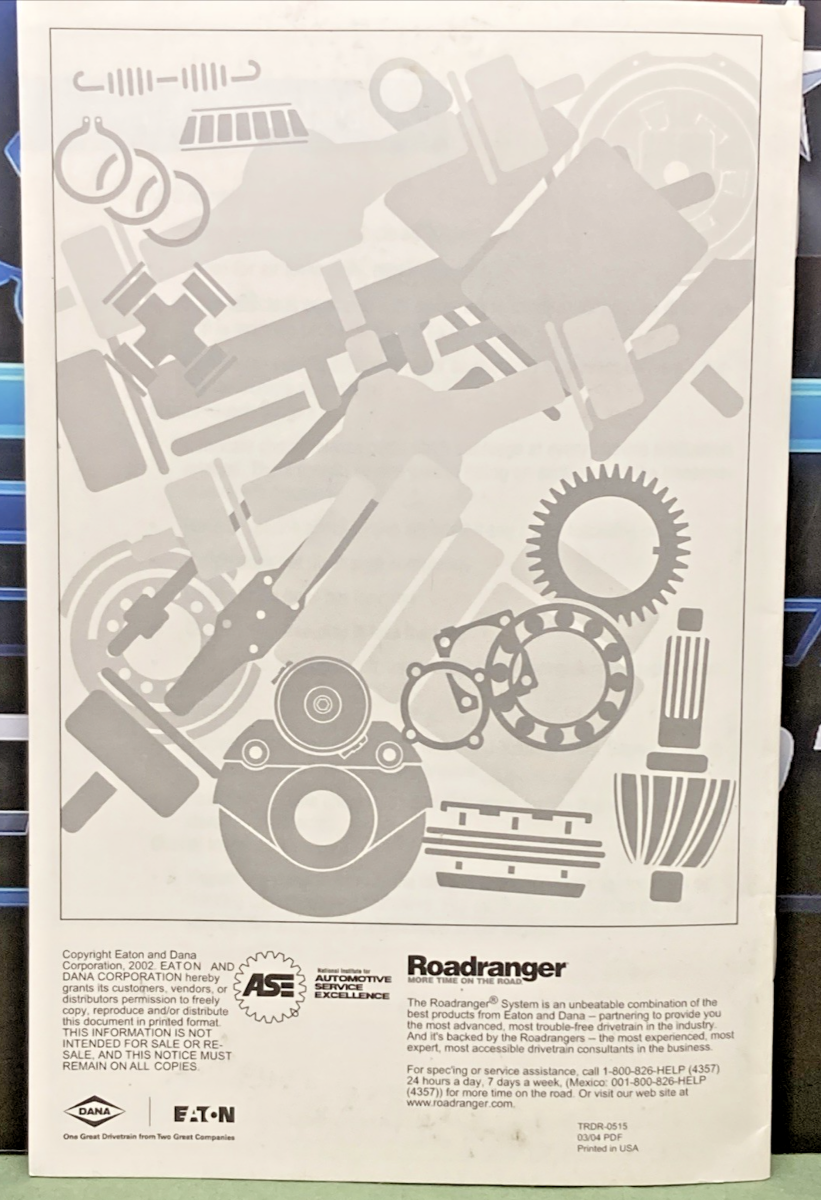 New Genuine Roadranger TRDR-0515 Drivers Instructions