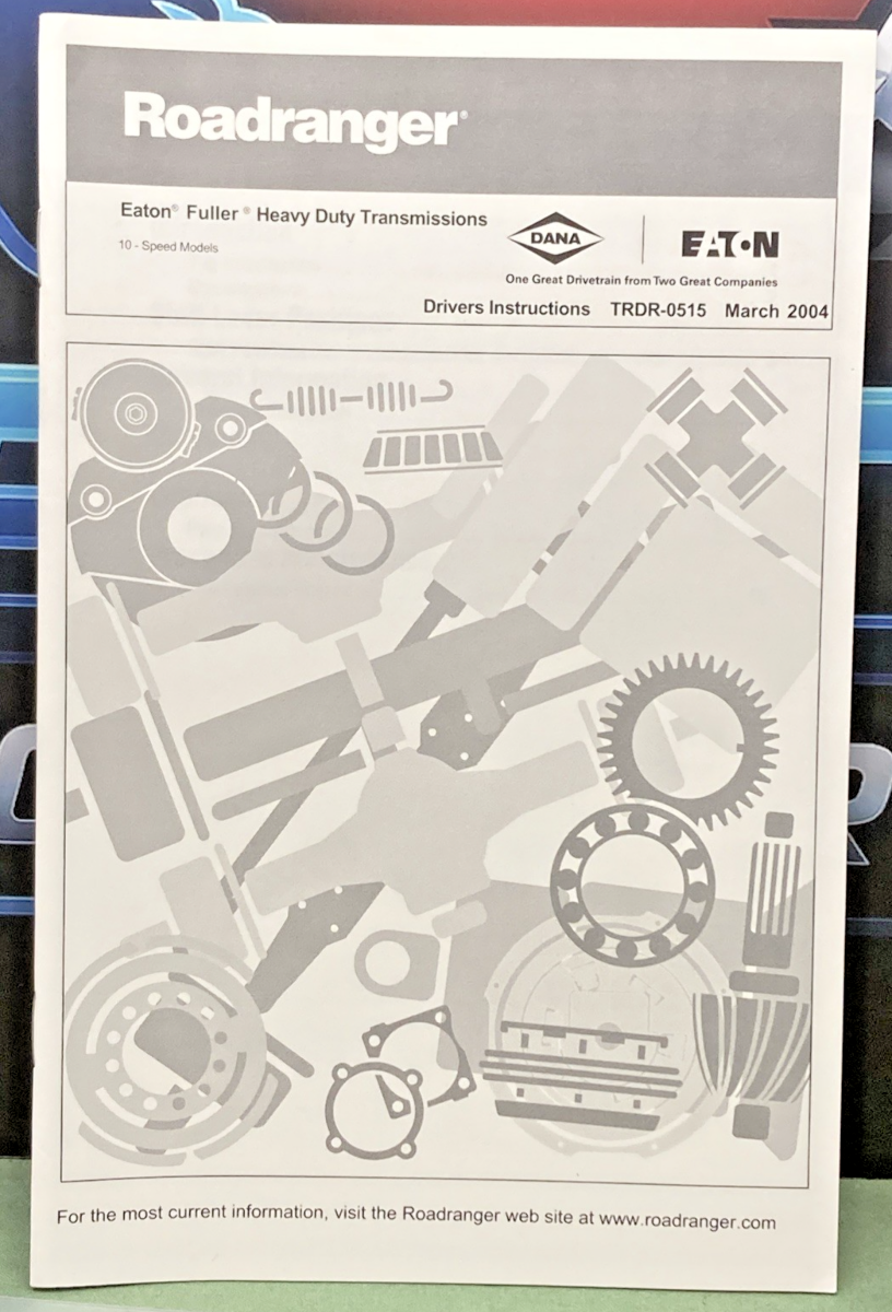 New Genuine Roadranger TRDR-0515 Drivers Instructions