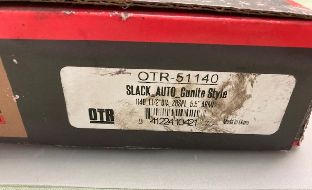 OTR OTR-5114 Automatic Slack Adjuster 1.5” Cam / 28 Spline/ 5.5” Genuine