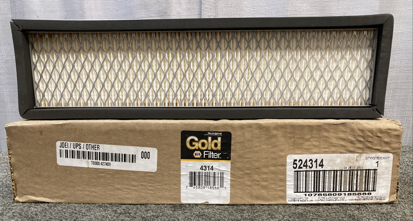 New Genuine Napa Gold 4314 Cabin Air Filter