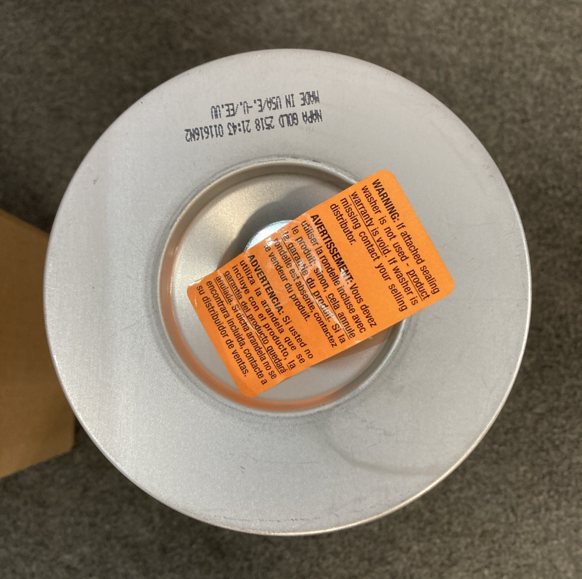 New Genuine NAPA GOLD 2518 Air filter Case 550