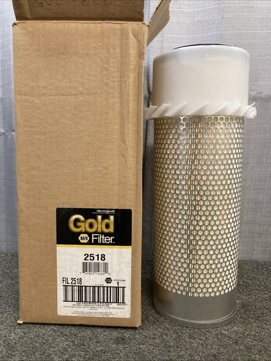 New Genuine NAPA GOLD 2518 Air filter Case 550