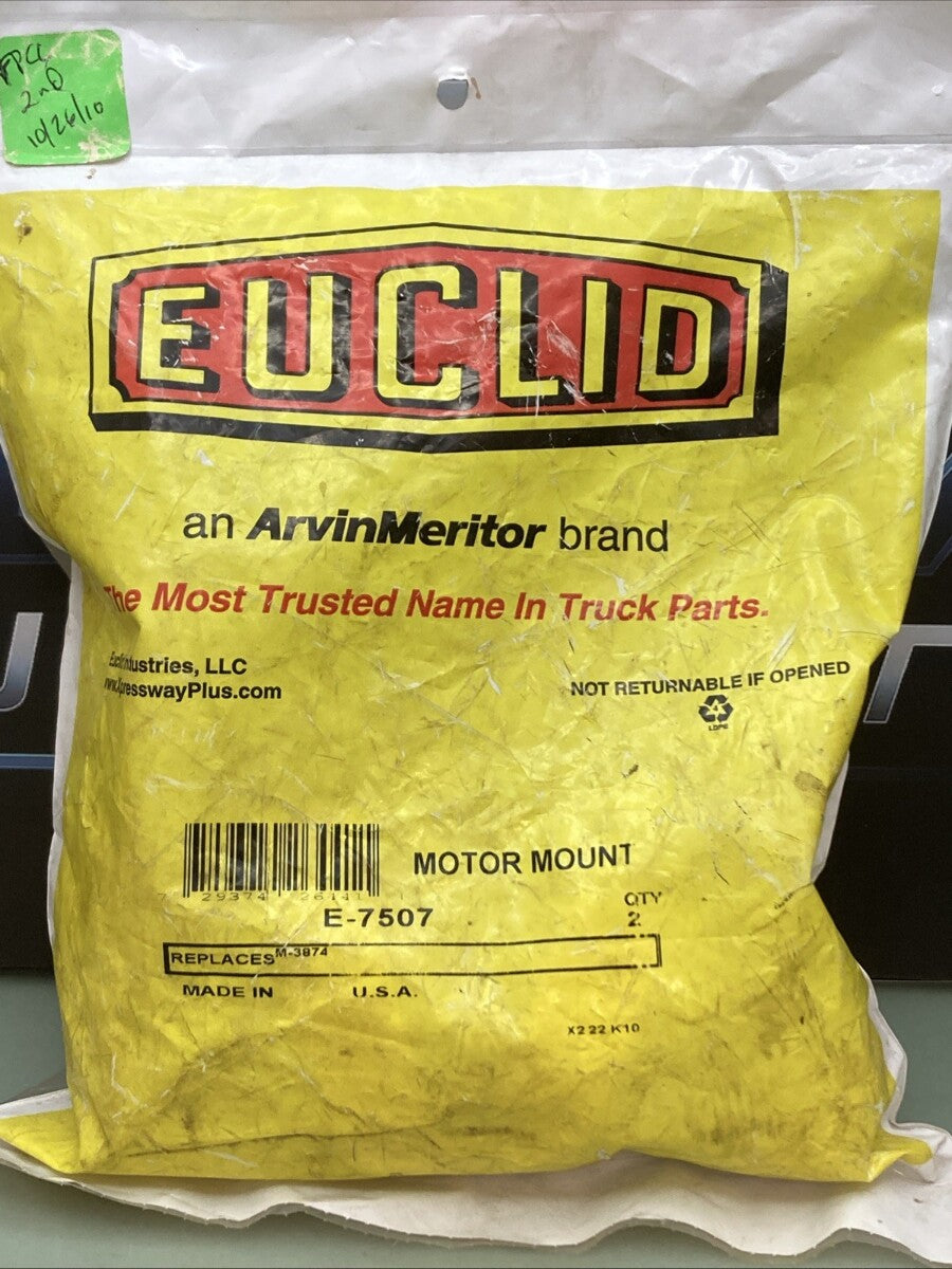 New Genuine Euclid E-7507 motor mount rubber set