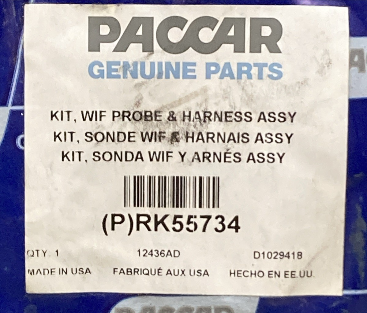 New Genuine Paccar RK55734 KIT-WIF SENSOR W/18" JUMP