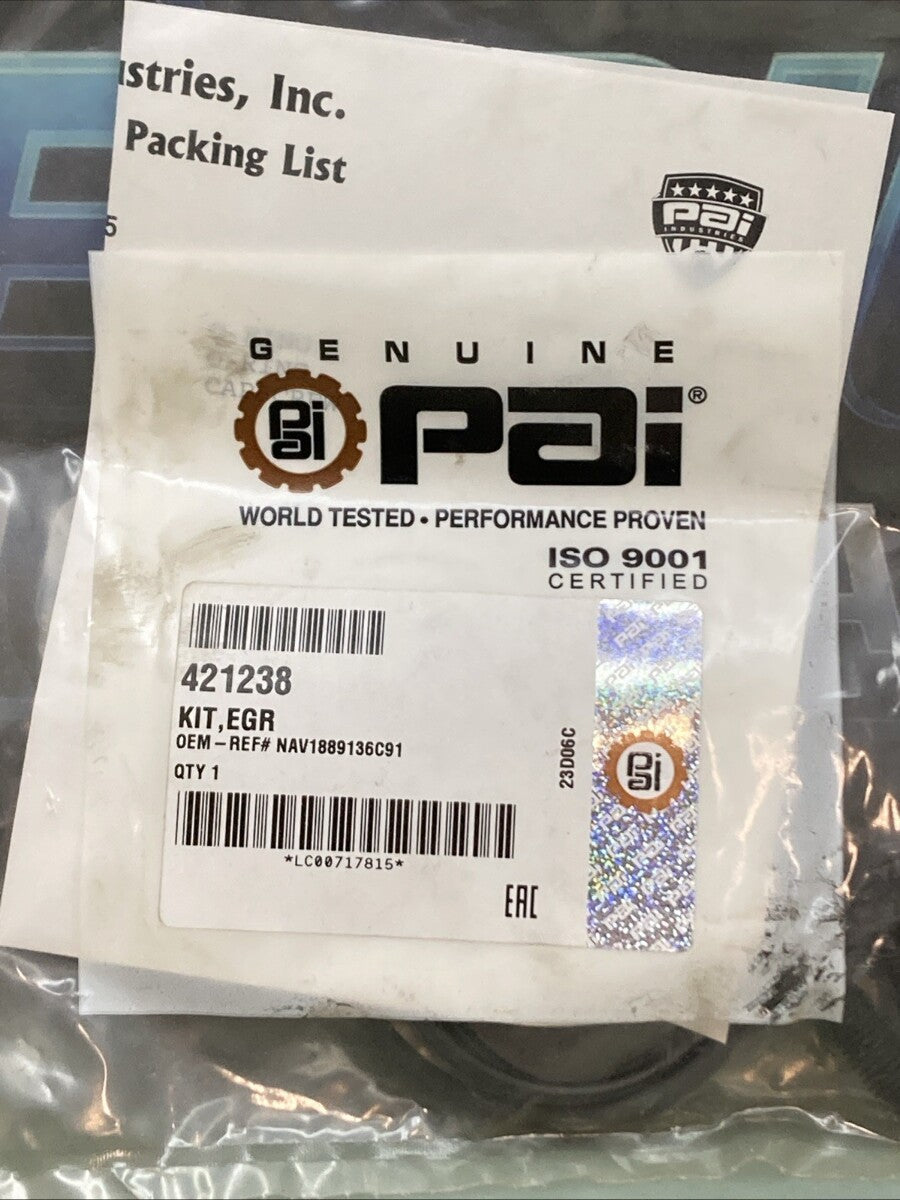 New Genuine PAI 421238 Exhaust Gas Recirculation (EGR) Valve Seal