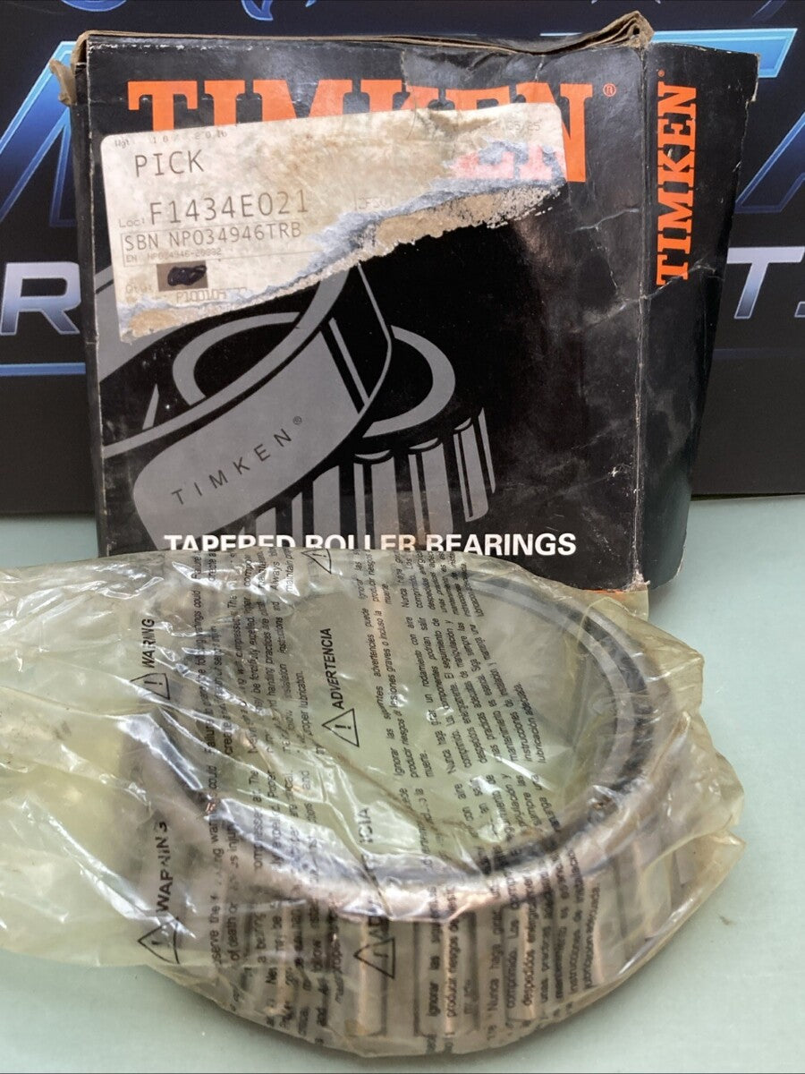 New Genuine Timken NP034946 Tapered Roller Bearing Cone