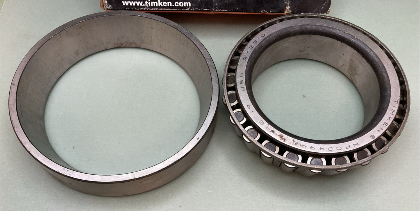 New Genuine Timken NP034946 Tapered Roller Bearing Cone Set